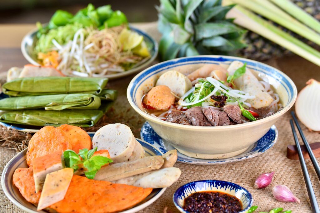 Kuchnia w Tajlandii. Danie kuchni tajskiej.